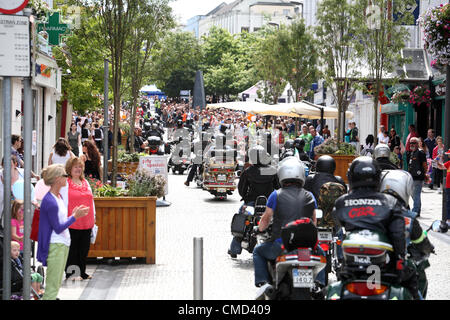 Waterford motociclo Fest 2012 Irlanda Foto Stock