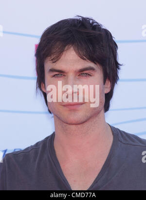 22 luglio 2012 - Los Angeles, California, Stati Uniti - Ian Somerhalder arriva per il Teen Choice Awards 2012 presso la Gibson anfiteatro. (Credito Immagine: © Lisa O'Connor/ZUMAPRESS.com) Foto Stock