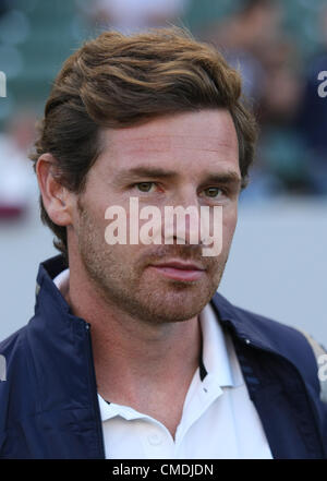 ANDRE VILLAS-BOAS Tottenham Hotspur FC COAC TESTA CARSON LOS ANGELES CALIFORNIA USA 24 Luglio 2012 Foto Stock