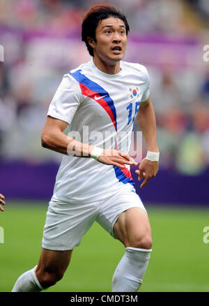 JONGWOO PARK COREA DEL SUD COREA DEL SUD St James Park Newcastle Inghilterra 26 Luglio 2012 Foto Stock