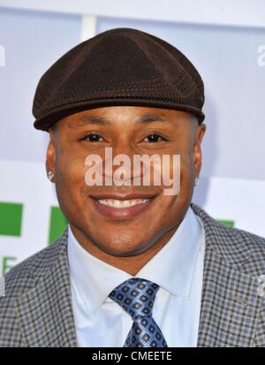 LL Cool J presso gli arrivi per CBS, CW e Showtime estate 2011 TCA Tour, 9900 Wilshire Blvd, Beverly Hills, CA Luglio 29, 2012. Foto di: Dee Cercone/Everett Collection Foto Stock