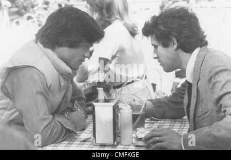 MICHAEL ONTKEAN con Harry Hamlin.Fare l'amore.ancora.1982.fornito da foto, inc.(Immagine di credito: Â© fornito dal mondo foto, Inc/Globe foto/ZUMAPRESS.com) Foto Stock