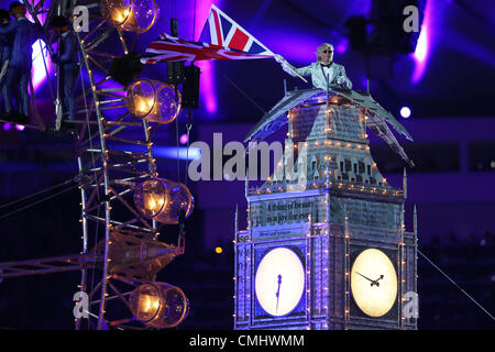 Gli artisti interpreti o esecutori, 12 agosto 2012 - Cerimonia di Chiusura : Cerimonia di chiusura al Parco Olimpico - Stadio Olimpico durante il London 2012 in occasione dei Giochi Olimpici di Londra, Regno Unito. (Foto di Daiju Kitamura/AFLO SPORT) [1045]. Credito: Aflo Co. Ltd. / Alamy Live News Foto Stock