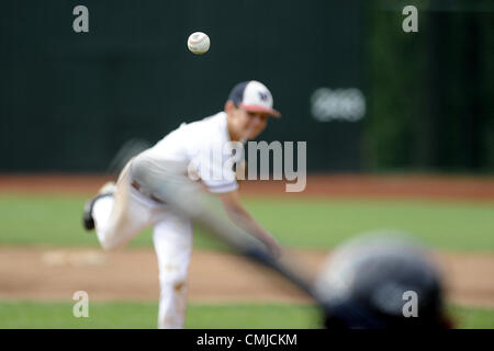 15 agosto 2012 - Aberdeen, Maryland, Stati Uniti - Scene di Cal Ripken Babe Ruth World Series di Aberdeen, Maryland il 15 agosto 2012 (credito Immagine: © Tj Root/eclipse/ZUMAPRESS.com) Foto Stock