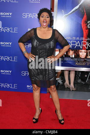 JENIFER LEWIS SPARKLE. PREMIERE MONDIALE HOLLYWOOD Los Angeles California USA 16 Agosto 2012 Foto Stock