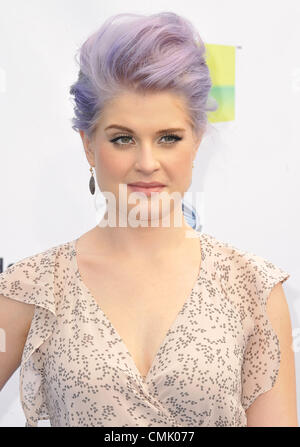 Los Angeles, California, Stati Uniti - Kelly Osbourne frequentando il 2012 fare qualcosa Awards tenutosi a Barker appendiabiti in Santa Monica, in California, il 19 agosto 2012. Foto Stock