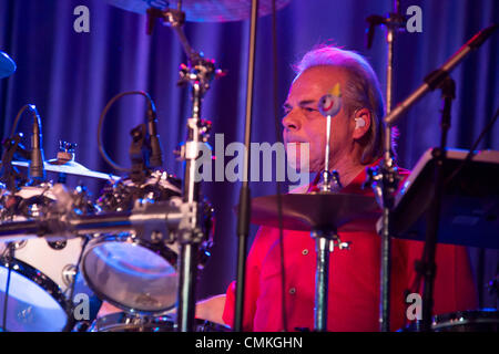 Lincoln, California, USA. 1 novembre 2013. 1 novembre: Steve Prezzo di rock band Pablo Cruise esegue al Thunder Valley Casino Resort a Lincoln, la California il 1 novembre 2013 Credit: Randy Miramontez/Alamy Live News Foto Stock