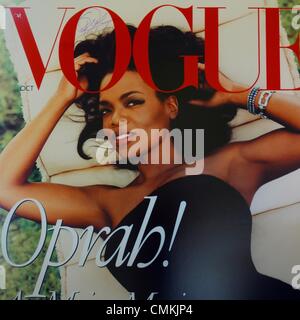 Oprah asta - rivista Vogue Cover Foto Stock