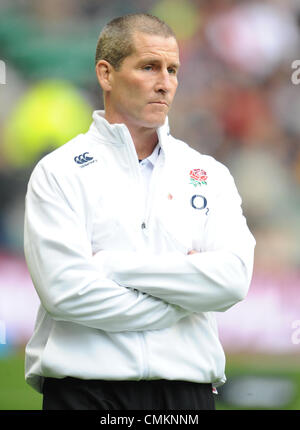 STUART LANCASTER INGHILTERRA HEAD COACH TWICKENHAM Londra Inghilterra 02 Novembre 2013 Foto Stock