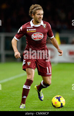 Torino, Italia. 3 Novembre, 2013. Alessio CERCI di Torino FC durante la Serie A match tra Torino e Roma presso lo Stadio Olimpico il 3 novembre 2013 a Torino, Italia. Credito: Filippo Alferi/NurPhoto/ZUMAPRESS.com/Alamy Live News Foto Stock