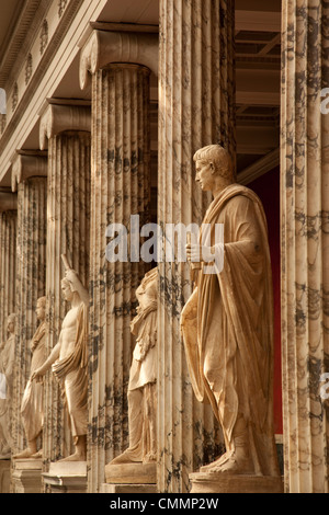 Interno, NY Carlesberg Glyptotek Art Museum, Copenhagen, Danimarca, in Scandinavia, Europa Foto Stock