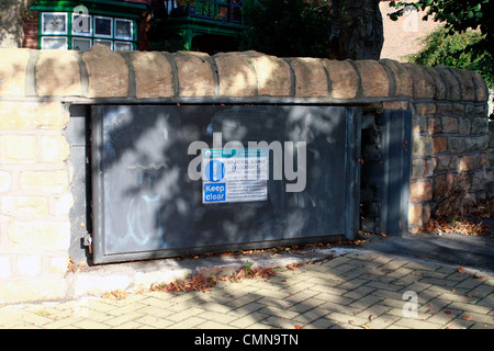 Hotel Occidental Balmoral Avenue Floodgate da Wilford sospensione ponte sul fiume trent Nottingham Foto Stock