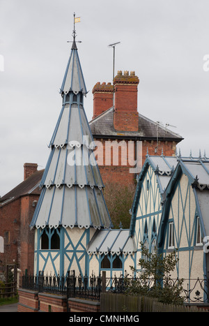 La vecchia pompa camere in Tenbury Wells, Worcesterhire, UK. Foto Stock