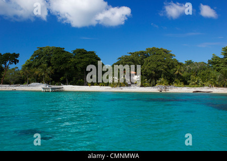 Paradiso Utila, Honduras Foto Stock