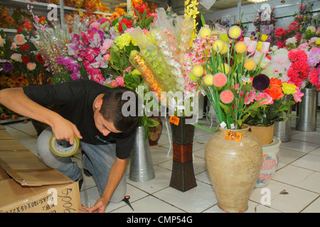 Santiago Chile,Barrio Patronato,Antonia Lopez de bello,shopping shopper shopping shopping negozi mercato mercati di mercato acquisti di vendita, negozio di vendita sto Foto Stock