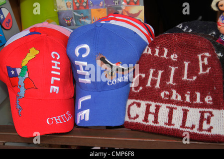 Santiago Chile,Bellavista,Pio Nono,Plaza los Dominicos,negozio di articoli da regalo,souvenir,regali,shopping shopper shopping negozi mercati mercato buyin Foto Stock