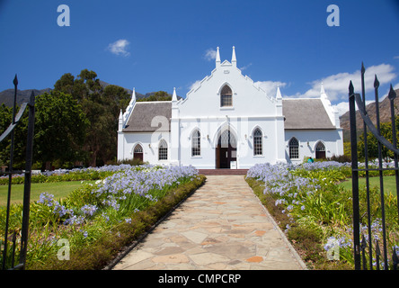 NG Kerk in Franschhoek - Western Cape - Sudafrica Foto Stock