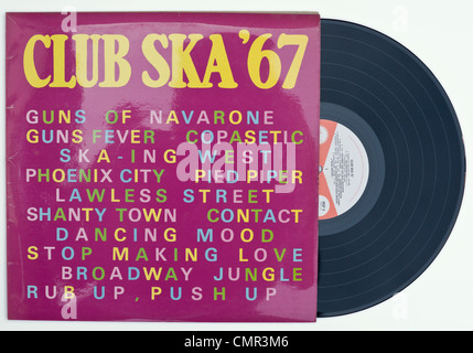 SKA CLUB '67 compilazione ska / reggae vinile copertina album rilasciato sull'isola etichetta discografica Foto Stock