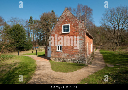 Toad foro cottage, come hill, Norfolk Broads, Inghilterra Foto Stock