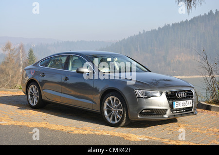 Audi A5 Sportback - il mio 2007 (FL 2012) - Premio tedesco medio-alto limousine classe segmento (D) Foto Stock