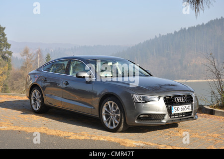 Audi A5 Sportback - il mio 2007 (FL 2012) - Premio tedesco medio-alto limousine classe segmento (D) Foto Stock