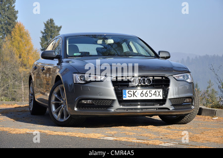 Audi A5 Sportback - il mio 2007 (FL 2012) - Premio tedesco medio-alto limousine classe segmento (D) Foto Stock