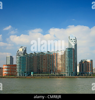 New Providence Wharf. Foto Stock