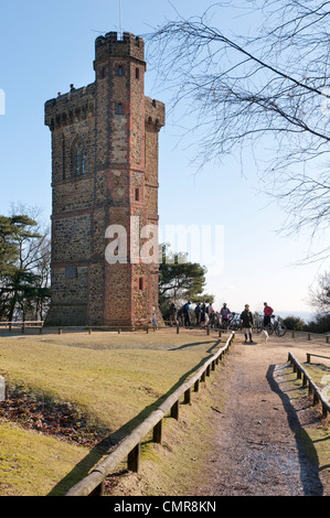 Torre di Leith, North Downs vicino a Dorking Surrey, Inghilterra Foto Stock