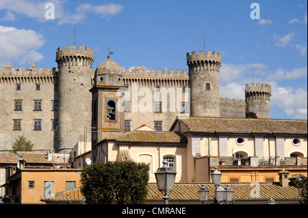 Italia, Lazio, Bracciano, Castello Orsini Odescalchi Foto Stock