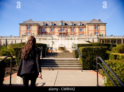 ; Domaine carneros winery, champagne vigne ; edificio Foto Stock