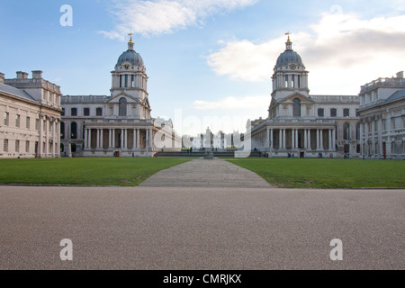 Royal Naval College di Greenwich, Londra Foto Stock