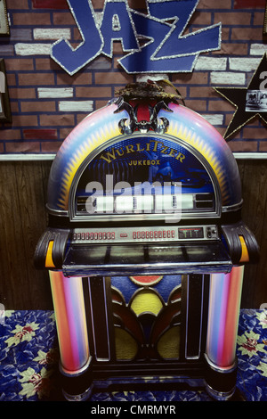 Negli anni quaranta anni cinquanta anni sessanta jukebox Wurlitzer Foto Stock