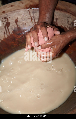 Cerimonia Kava, Figi e Sud Pacifico Foto Stock
