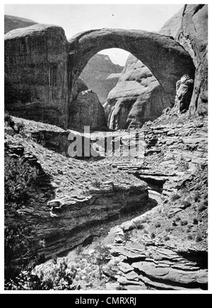 1923 Rainbow Bridge Monument Valley Foto Stock