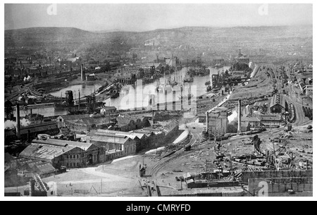 1923 Cardiff Galles Wales Foto Stock