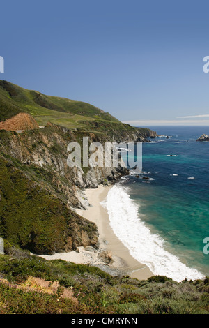 Carnel California Bixby Bridge con scenic fronte mare e le scogliere Foto Stock