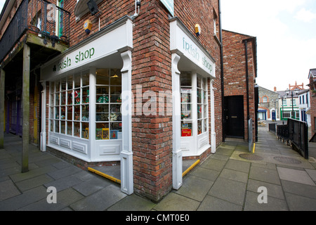 Irish souvenir shop in Derry villaggio artigianale derry city County Londonderry Irlanda del Nord Regno Unito. Foto Stock