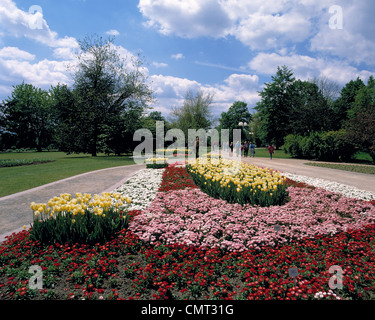 Bundesgartenschau 1991 im Westfalenpark a Dortmund, Ruhrgebiet, Renania settentrionale-Vestfalia Foto Stock