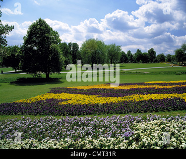 Bundesgartenschau 1991 im Westfalenpark a Dortmund, Ruhrgebiet, Renania settentrionale-Vestfalia Foto Stock