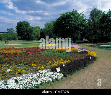 Bundesgartenschau 1991 im Westfalenpark a Dortmund, Ruhrgebiet, Renania settentrionale-Vestfalia Foto Stock