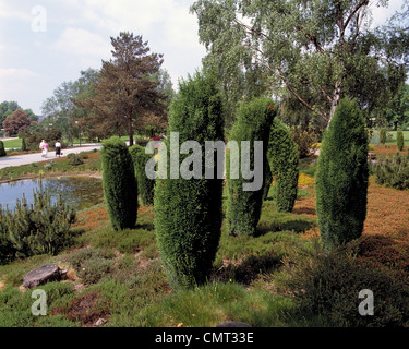 Bundesgartenschau 1991 im Westfalenpark a Dortmund, Ruhrgebiet, Renania settentrionale-Vestfalia Foto Stock