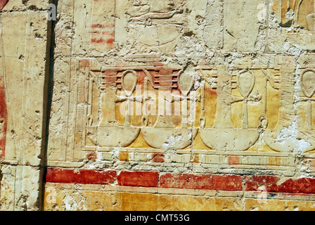 Tempio di Hatshepsut numero 3080 Foto Stock