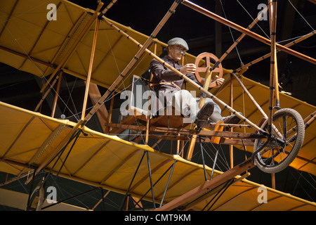 Culla del Museo dell'aviazione Foto Stock