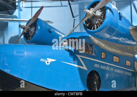 Culla del Museo dell'aviazione Foto Stock