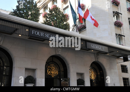 Geoge V hotel Four Seasons Paris Francia France Foto Stock