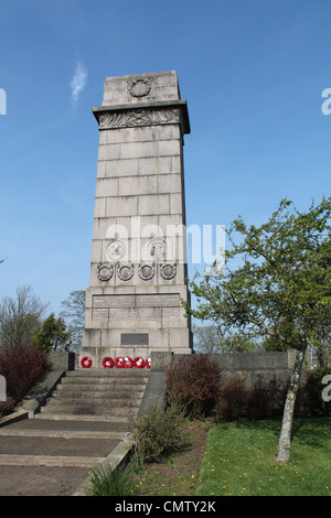 Parco Riccurby Cenotafio, Carlisle, Cumbria, Regno Unito. Foto Stock