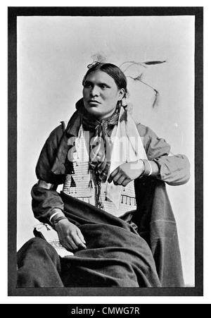 1905 North American Indian Donna Foto Stock