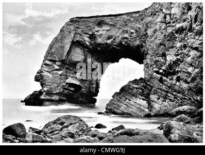 1905 Grande Pollet Arch Portsalon Donegal Foto Stock
