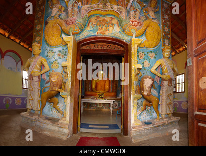 Sri Lanka - Koggala, Nawamunise Purana tempio Foto Stock