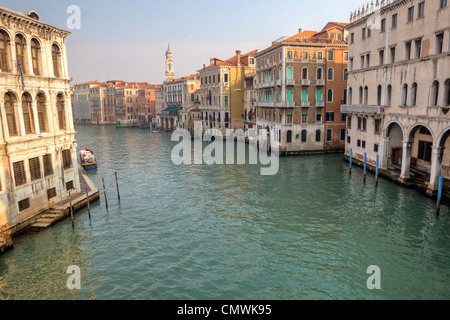 Grand Canal, Venezia, Veneto, Italia Foto Stock